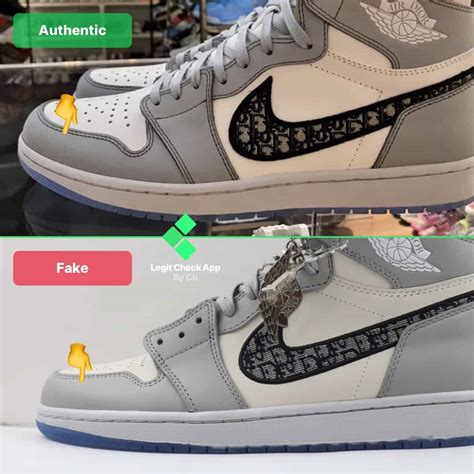 how to tell if air diors are fake